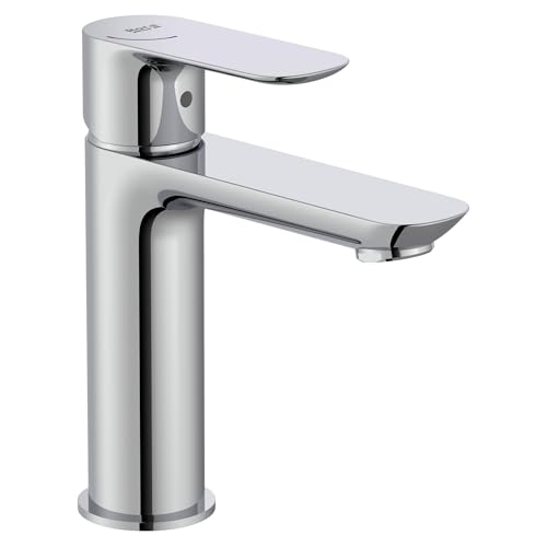 Roca Cala A5A326EC00 Waschtischarmatur mit Cold Start-Technologie, Einhebelmischer mit flexiblen Stromversorgungsgliedern, einfache Installation, verchromt Roca Cala A5A326EC00 Waschtischarmatur mit Cold Start-Technologie, Einhebelmischer mit flexiblen Stromversorgungsgliedern, einfache Installation, verchromt von Roca