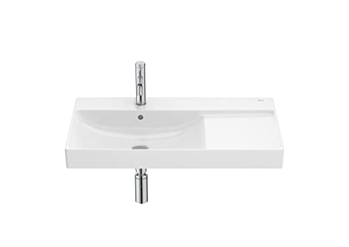 Waschtisch ONA 800 x 460 weiß links - A327689000 von Roca