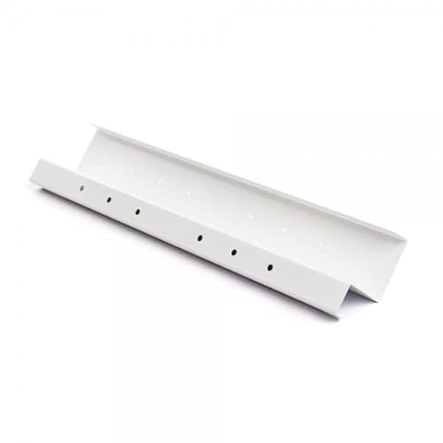 Rocada | Kabeldurchführung, Schreibtisch, Kabel-Organizer, Kabelkanal für Schreibtisch, Weiß, 49 x 10 cm von Rocada