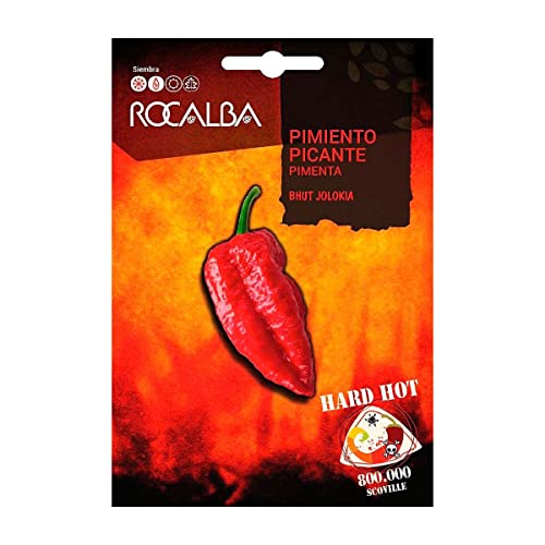 Rocalba vegetable seeds - Hot Pepper Bhut Jolokia (25 seeds) von ROCALBA