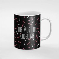 Die Becher Leben Wählte Mich Guss Schwarz Keramik Kaffee Tee Tasse Geschenk Für Ihn/Ihre Freundin Mitarbeiter | Mug99 von RoccoDesignsStudio