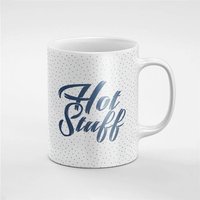 Hot Stuff Blau Kaffee Tee Tasse Geschenk Für Ihn/Sie Freund Kollegen | Mug72 von RoccoDesignsStudio