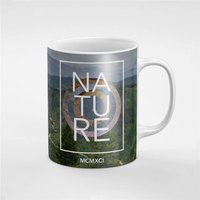 Natur Hills Wald Abenteuer Keramik Kaffee Tee Tasse Geschenk Für Ihn/Ihre Freundin Mitarbeiter | Mug276 von RoccoDesignsStudio