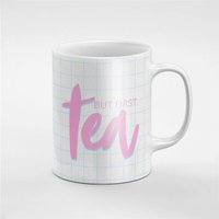Rosa Aber Erste Tee Retro-stil Keramik Kaffee Tasse Geschenk Für Ihn/Ihre Freundin Mitarbeiter | Mug249 von RoccoDesignsStudio
