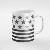 Schwarze Sterne Und Linien Keramik Kaffee Tee Tasse Geschenk Für Ihn/Ihre Freundin Mitarbeiter | Mug194 von RoccoDesignsStudio