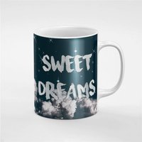 Sweet Dreams Twinkle Stars Keramik Kaffee Tee Tasse Geschenk Für Ihn/Ihre Freundin Mitarbeiterin | Mug260 von RoccoDesignsStudio