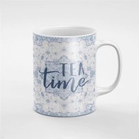Tee Zeit Blau Vintage Decke Keramik Kaffee Tasse Geschenk Für Ihn/Ihre Freundin Mitarbeiter | Mug251 Tee Zeit Blau Vintage Decke Keramik Kaffee Tasse Geschenk Für Ihn/Ihre Freundin Mitarbeiter | Mug251 von RoccoDesignsStudio
