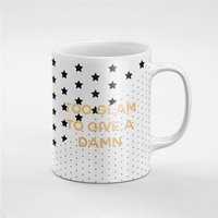 Zu Glam Geben Einen Verdammt Keramik Kaffee Tee Tasse Geschenk Für Ihn/Ihre Freundin Mitarbeiter | Mug201 von RoccoDesignsStudio