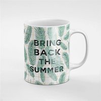 Zurück Zu Bringen, Die Sommer-Grünen Blätter Keramik Kaffee Tee Tasse Geschenk Für Ihn/Ihre Freundin Mitarbeiter | Mug125 von RoccoDesignsStudio