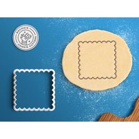 Ausstechform - Cookie Cutter Geschenk Plaque Fondant von RochaixCookieCutters