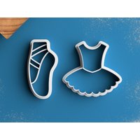 Ballett Ausstecher - Slipper Ballerina Geschenk Tutu Kekse Fee Prinzessin von RochaixCookieCutters