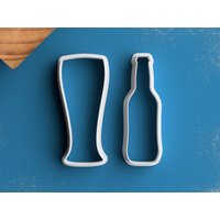 Bierglas-Ausstechform - Pilsner Glas-Ausstechform von RochaixCookieCutters