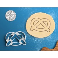Brezel-Ausstechform - Brezel-Ausstecher-Ausstecher-Bäcker-Ausstechform von RochaixCookieCutters