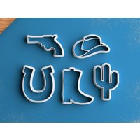 Cowboy-Ausstecher-Set - Cowboy-Ausstecher Western-Ausstechform Cowgirl-stiefel Geburtstagsgeschenk Tipi-Plätzchen Kaktus-Traumfänger Boho von RochaixCookieCutters