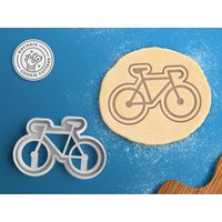 Fahrrad-Ausstecher - Fahrrad-Ausstechform Fahrrad-Geschenk-Biker von RochaixCookieCutters