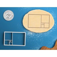 Golden Ratio Cookie Cutter - Fibonacci Wissenschaftsgeschenk von RochaixCookieCutters