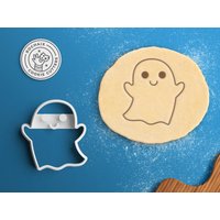 Halloween-Geist-Ausstechform - Halloween-Ausstechform Halloween Kürbis-Ausstechform Geschenk Party Favor Fondant Cutter Halloween-Geist-Ausstechform - Halloween-Ausstechform Halloween Kürbis-Ausstechform Geschenk Party Favor Fondant Cutter von RochaixCookieCutters