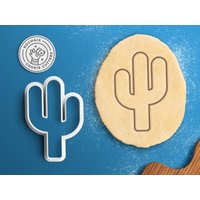 Kaktus-Ausstechform - Western-Plätzchen-Wüsten-Enthusiast-Ausstechform von RochaixCookieCutters