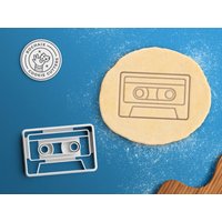 Kassette Ausstechform - Floppy Disk Musik von RochaixCookieCutters
