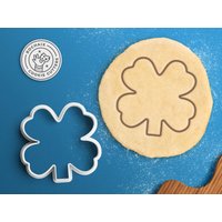 Kleeblatt Ausstechform - Ausstecher Irland St Patricks Day Geschenk Bierausstechform Bier von RochaixCookieCutters
