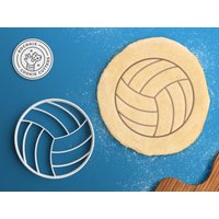 Liebevolleyball-Cookie-Cutter - Cookie-Cutter-Volleyball-Ausstechform von RochaixCookieCutters