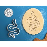 Schlange-Ausstechform - Halloween-Ausstechform Halloween Geschenk Party Favor Tier Kekse Reptil Eidechse Anakonda Fondant Cutter Schlange-Ausstechform - Halloween-Ausstechform Halloween Geschenk Party Favor Tier Kekse Reptil Eidechse Anakonda Fondant Cutter von RochaixCookieCutters