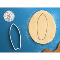 Surfbrett Cookie Cutter - Surf Geschenk Shaka von RochaixCookieCutters