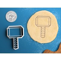 Thor Cookie Cutter Wikinger Ausstechform Mythologie Geek Ausstecher Geschenk Thor Cookie Cutter Wikinger Ausstechform Mythologie Geek Ausstecher Geschenk von RochaixCookieCutters
