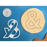 Und-Zeichen Ausstechform - & von RochaixCookieCutters
