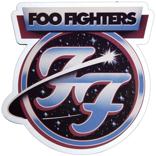 FOO Fighters Comet Embossed Kühlschrankmagnet One Size von Rock Off officially licensed products