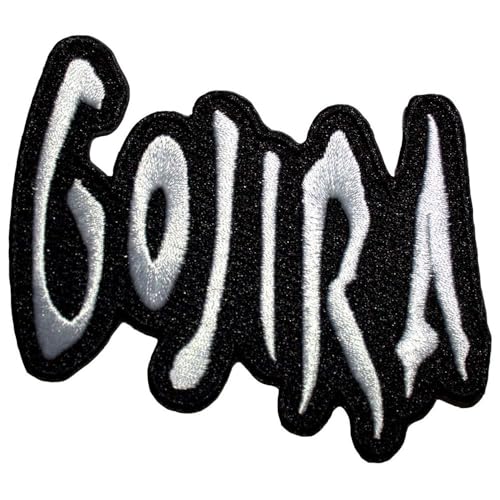 Gojira Band Logo Standard Woven Patch Accessory Size von Rock Off officially licensed products