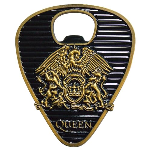 Queen Classic Gold Crest Plectrum Flaschenöffner One Size von Rock Off officially licensed products