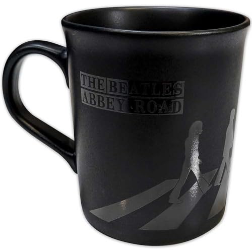 The Beatles Abbey Road Crossing Matte Kaffeetasse One Size von Rock Off officially licensed products