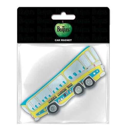 The Beatles Magical Mystery Tour Bus Car Rubber Magnet One Size von Rock Off officially licensed products