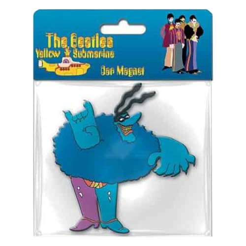 The Beatles Yellow Submarine Chief Blau Meanie Rubber Magnet One Size von Rock Off officially licensed products