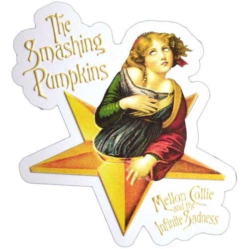 The Smashing Pumpkins Mellon Collie Embossed Kühlschrankmagnet One Size von Rock Off officially licensed products