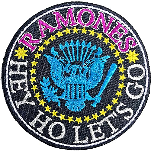 Ramones - Hey Ho Let's Go V2 [WOVEN PATCH] von Rock Off