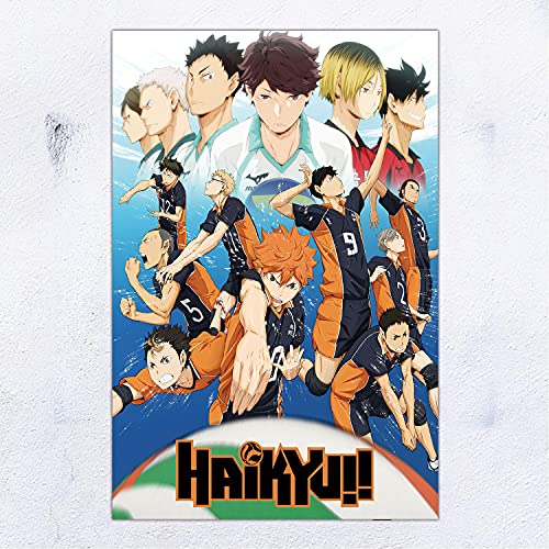 Haikyuu Anime-Poster und Drucke, ungerahmt, Wandkunst, Geschenk, Dekoration, 30,5 x 45,7 cm 12x18" von Rock-Poster