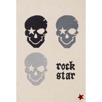 Rock STAR Baby Kinderteppich "RN2383-2", rechteckig von Rock Star Baby