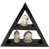 Crystal Display Holz Regal - Triangle Grid Organizer Crystal Display Holz Regal - Triangle Grid Organizer von RockParadise