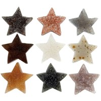 Druzy Crystal Star - Große Von Oben Gebohrte Sternperle 50 Mm von RockParadise