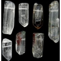 Grüner Phantomkristallquarz Oberseite Gebohrte Perle - Schüttgut Von 5 10 20 | Rk36B30-06 von RockParadise