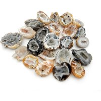 Halbe Geode Achat Kristalle - Braun Druzy Occo Stück Schmuck Verwendung Oder Display von RockParadise