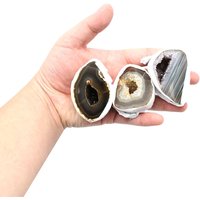 Natürlicher Geode Aus Brasilien Stück - Style B Kristalle Und Mineralien von RockParadise