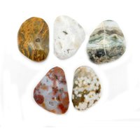 Ozean Jaspis Kristall Große Trommelsteine - Chakra Cabochon Metaphysisch von RockParadise