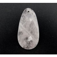 Rosenquarz Perle Top Zentrum Gebohrt Große Cabochon | Rk37B19-02 von RockParadise
