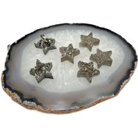 Titan Druzy Kristall Stern - Platin Wire Wrapping Diy Edelstein Schmuck Versorgung von RockParadise