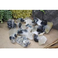 Turmalin Einschlüsse in Quarz Matrix - Besondere Stücke Kristalle Und Steine Home Decor | Rk125B11 von RockParadise