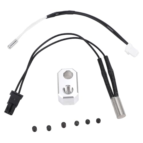 3D-Drucker-Hotend-Aluminium-Heizblock-Thermistor-Kabel, Heizstab-Rohr-Kit verbessert die Druckgenauigkeit für Prusa i3 MK4-Enthusiasten 3D-Drucker-Hotend-Aluminium-Heizblock-Thermistor-Kabel, Heizstab-Rohr-Kit verbessert die Druckgenauigkeit für Prusa i3 MK4-Enthusiasten von RockVOQRN