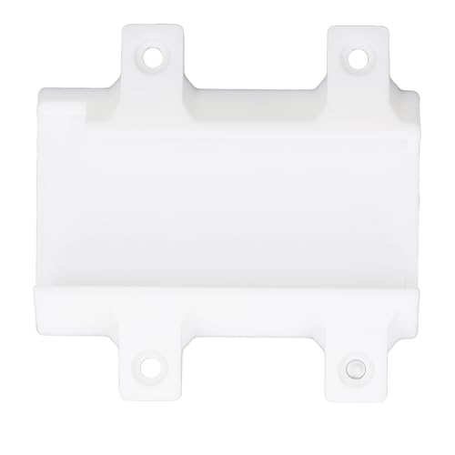 Ethernet-Adapter, Wandhalterung, sichere Kabelorganisation, stabile Struktur, weißes ABS, für Büro und Zuhause von RockVOQRN